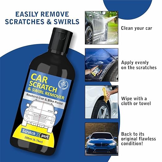 🚘 Car Scratch & Swirl Remover (Pack of 2) ✨