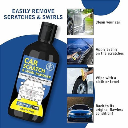 🚘 Car Scratch & Swirl Remover (Pack of 2) ✨
